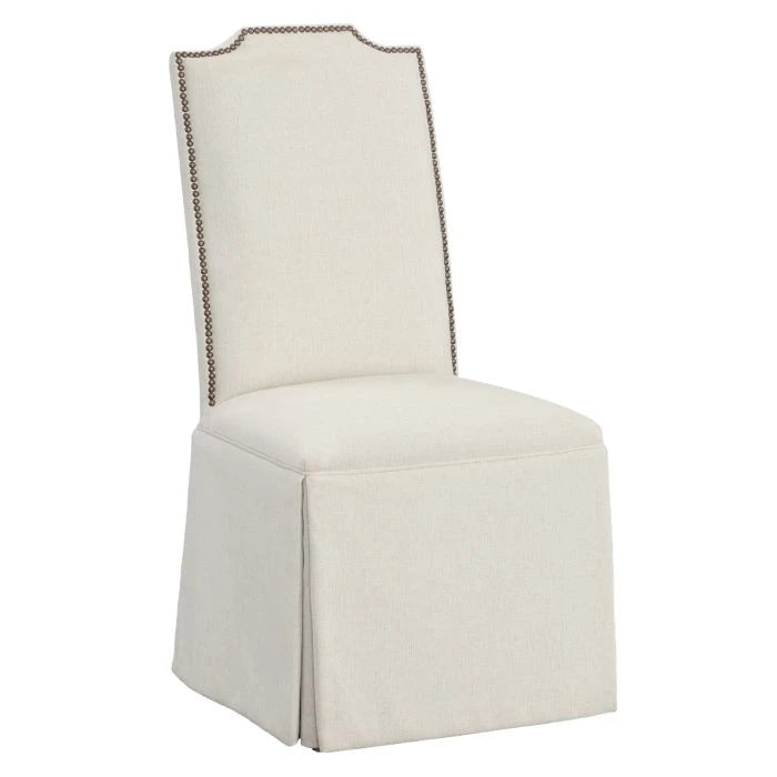 Empire Tall Back Skirted Side Chair