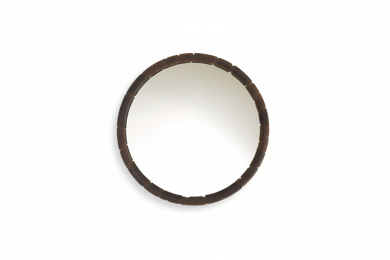 Auger Round Mirror