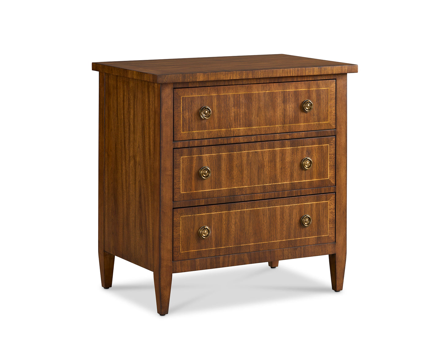 Hamilton Three Drawer Nightstand