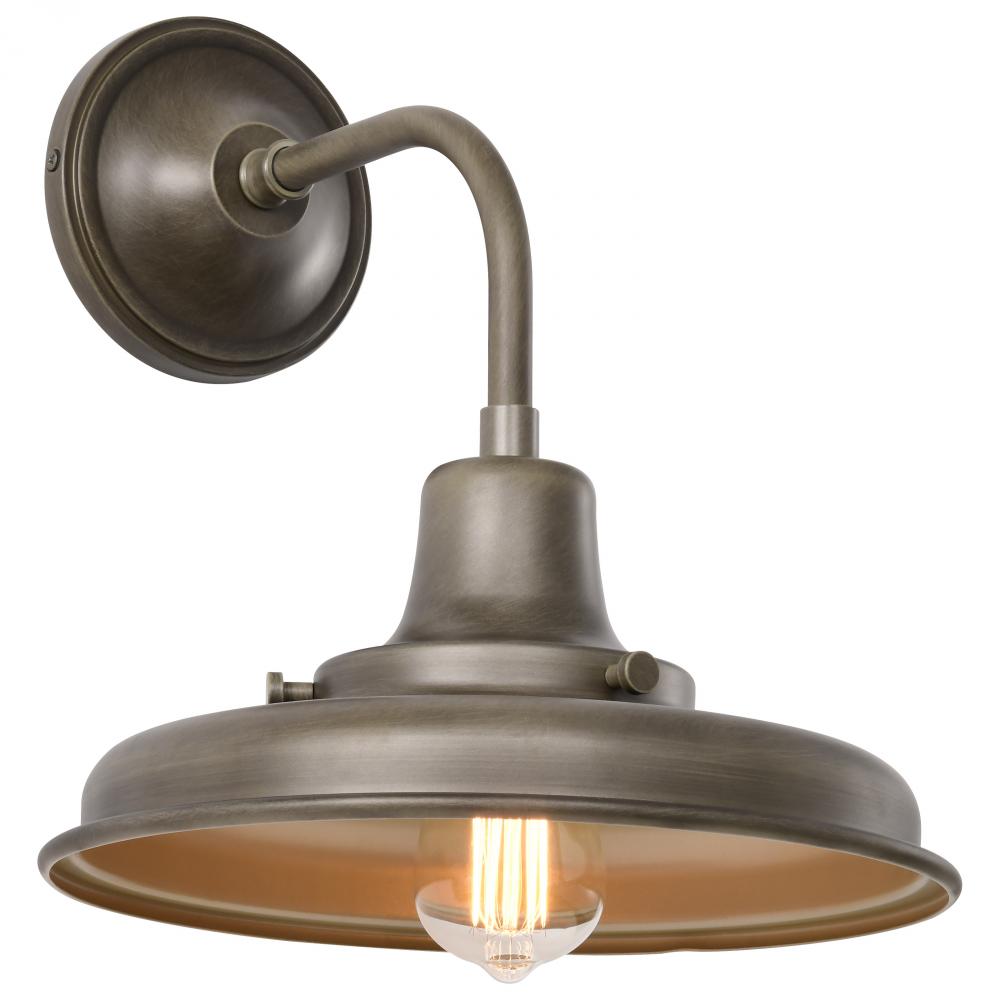 Morris; Medium Outdoor Lantern; Burnished Bronze Finish
