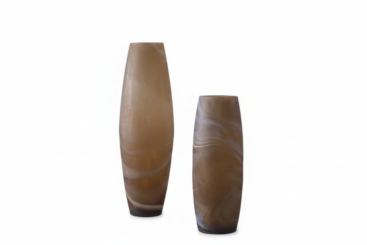 Delicate Swirl Vases