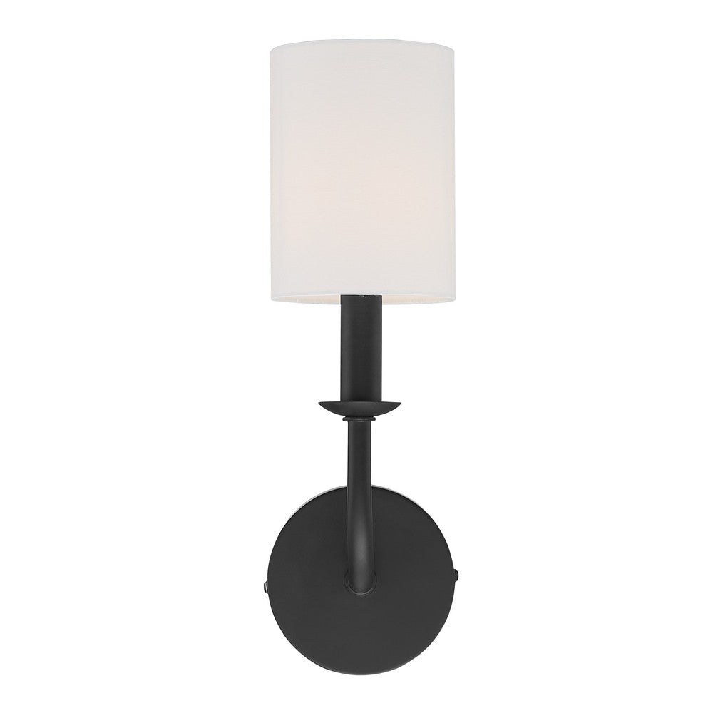 Bailey 4.75'' Matte Black Sconce