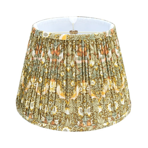 Yellow Strawberry Hand Shirred Pleats