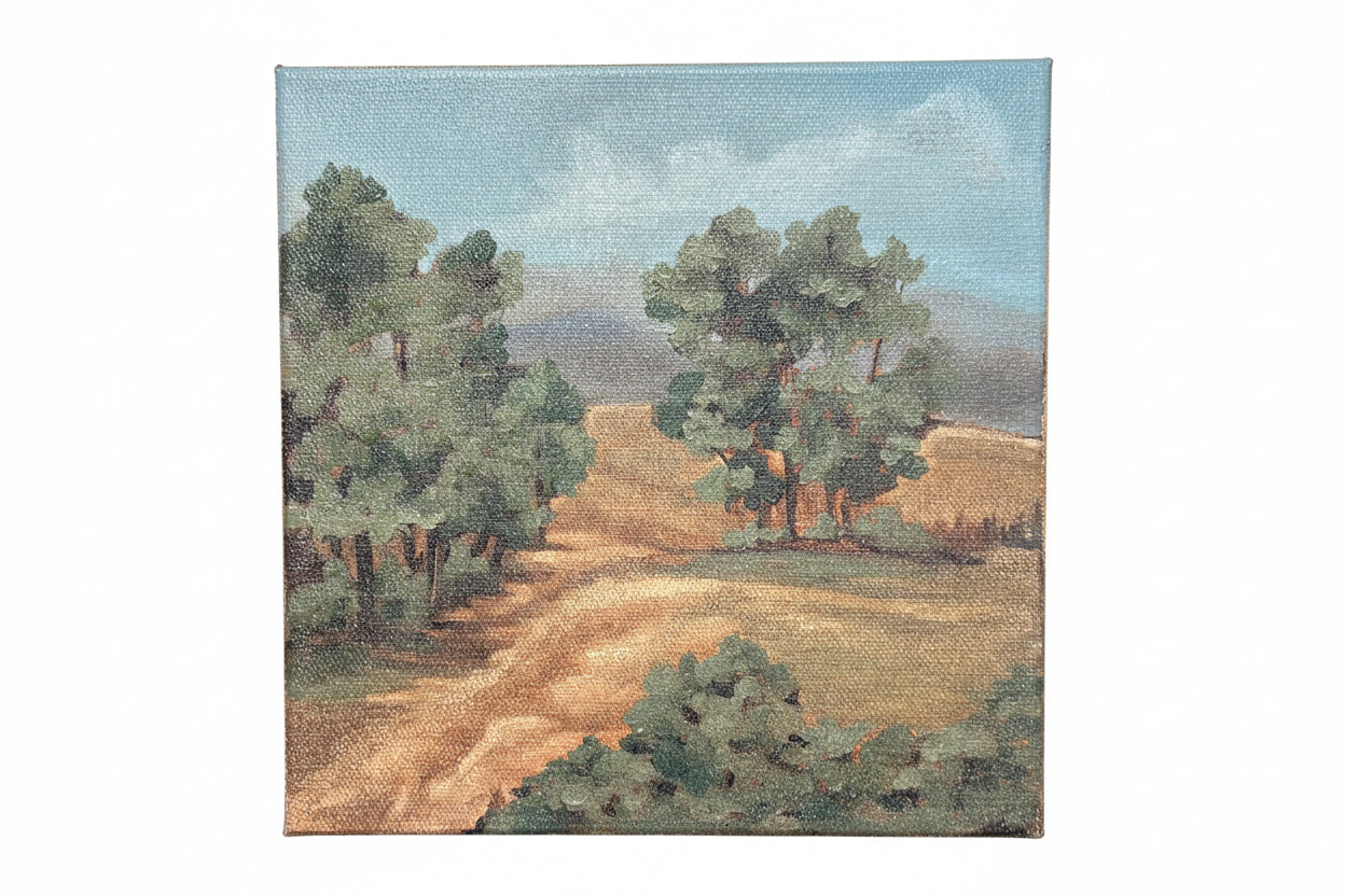 Up the Road Canvas 8x8