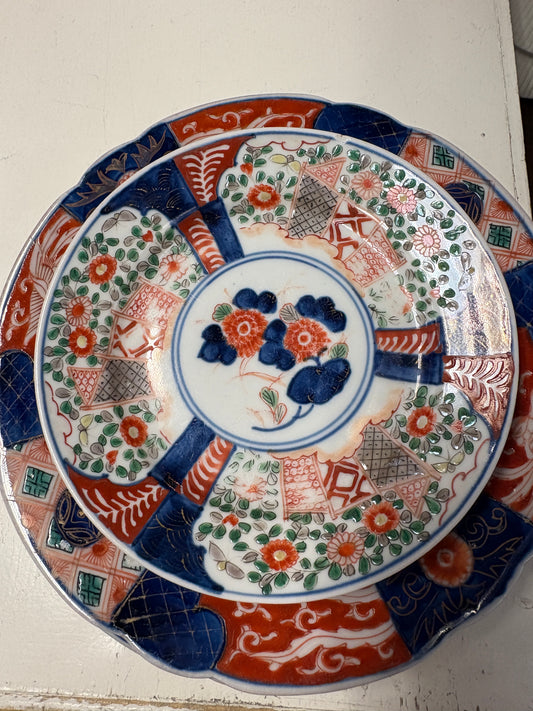 Vintage Imari Porcelain Plates