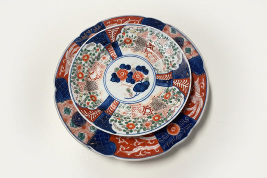 Vintage Imari Porcelain Plates