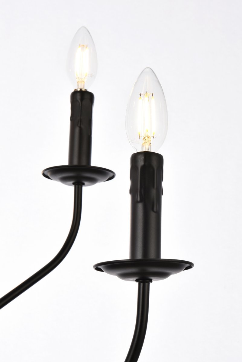 WESLEY PENDANT IN BLACK