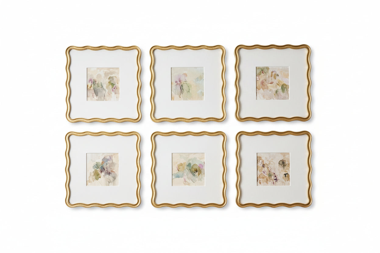 Garden Mist Framed Canvas