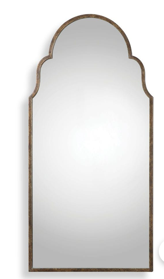Brayden Tall Arch Mirror, Bronze