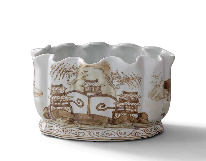 Canton Scallop Planter