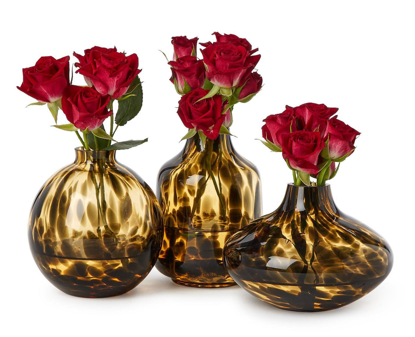 Tortoise Print Vase