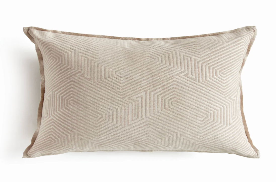 Geo Lumbar Indoor Outdoor Pillow