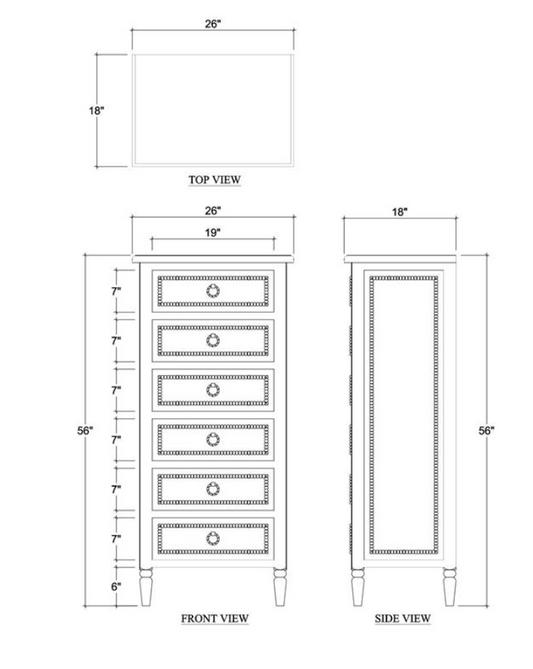 Cholet Lingerie Chest