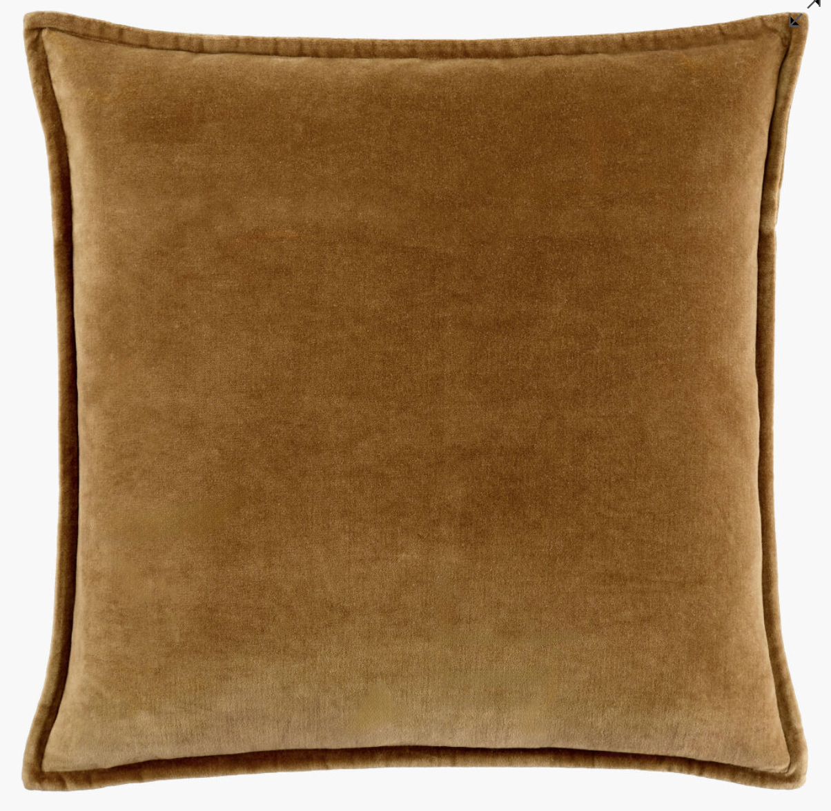Cotton Velvet Pillow