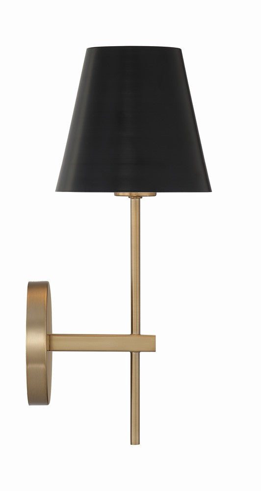 Xavier 6'' Vibrant Gold Sconce