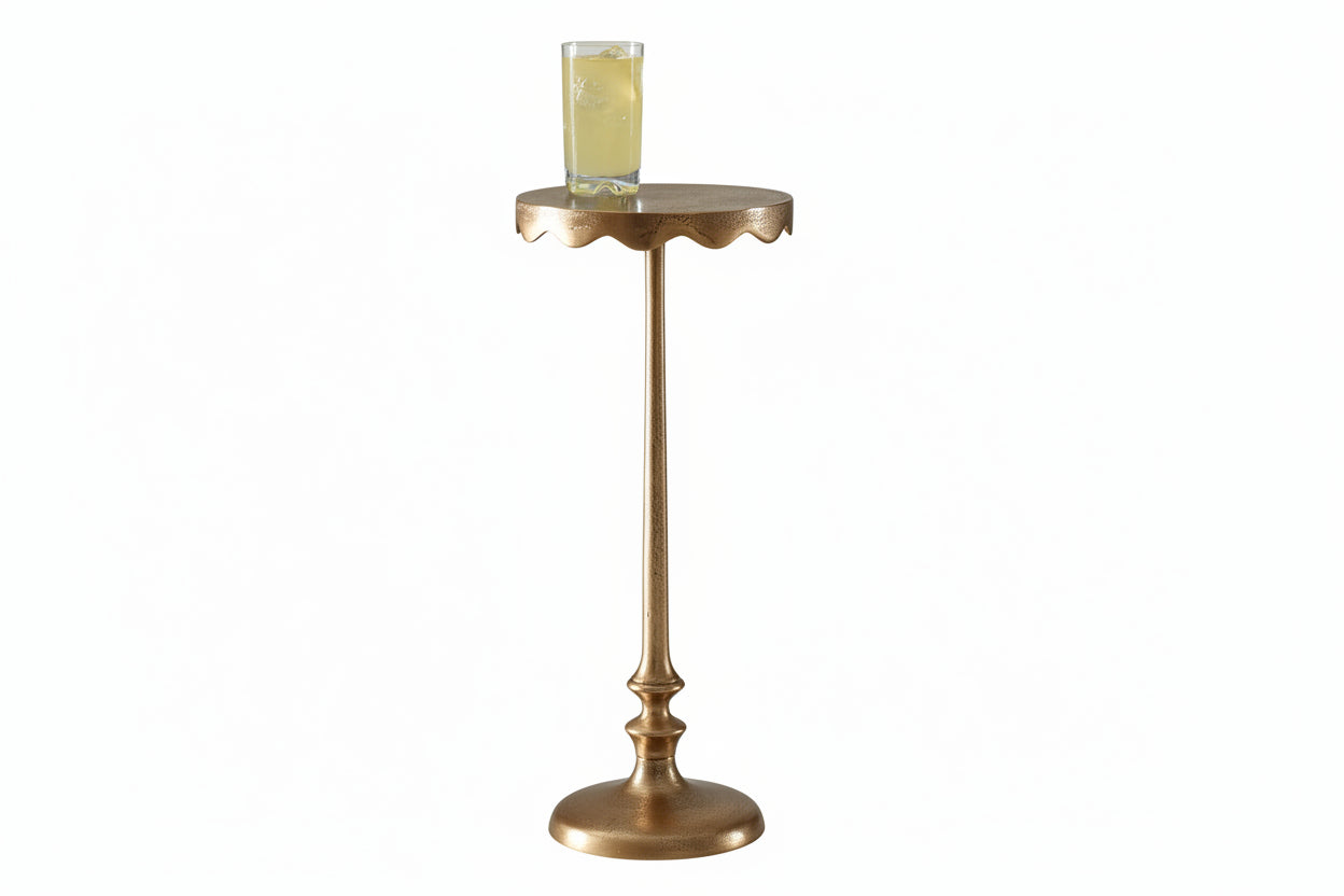 Brass Drink Table