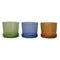 Recycled Glass Planters w Saucer