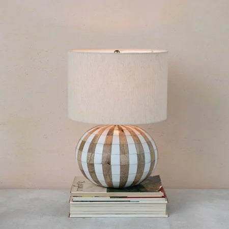 Mango Wood &Inlaid Striped