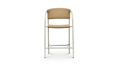 Zola Outdoor Counter Chair Natural