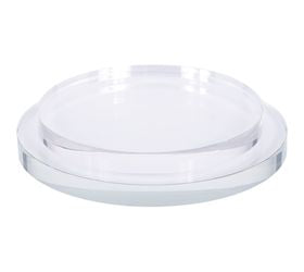 Large Round Crystal Riser