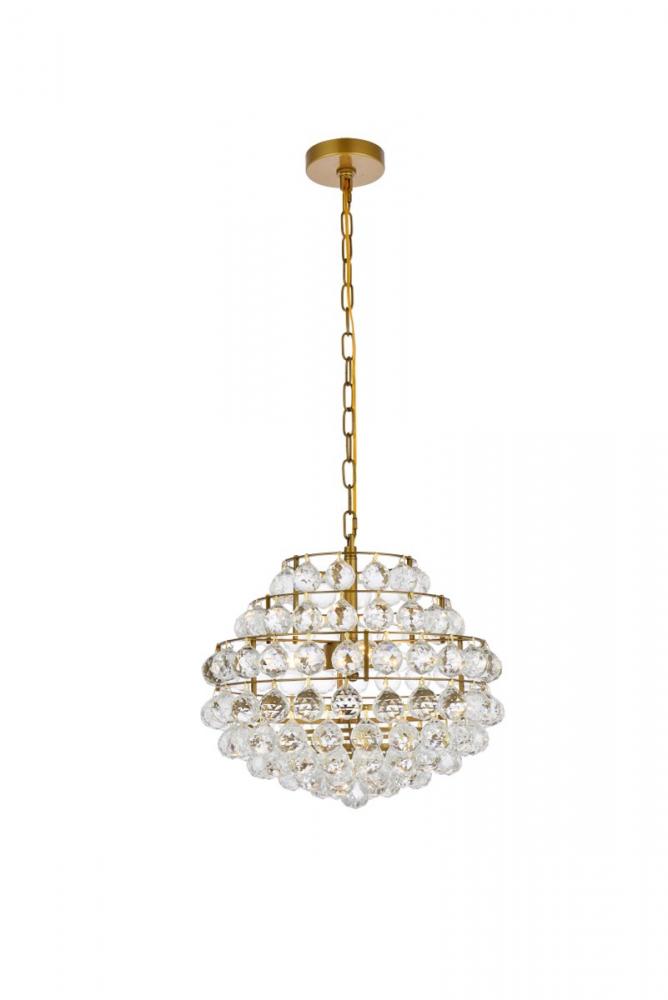 SAVANNAH PENDANT IN BRASS