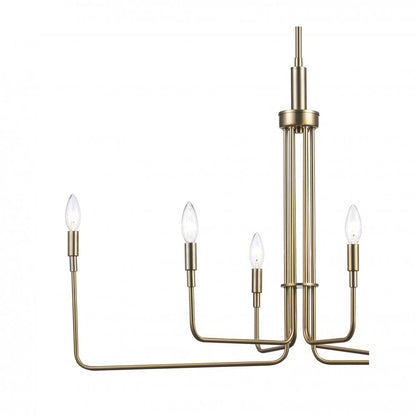 6 LIGHT CANDLE CHANDELIER