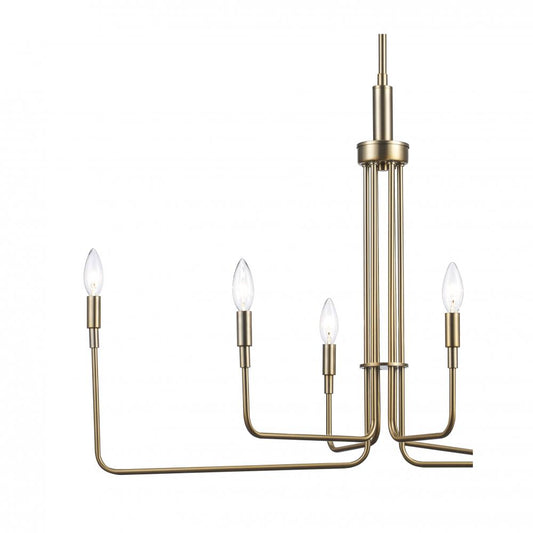 6 LIGHT CANDLE CHANDELIER