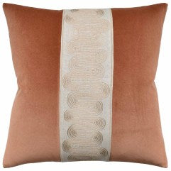 Giogio Ischia Tape Camel Lumbar Pillow