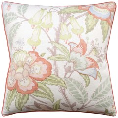 Davenport Coral 22x22 Pillow