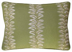 Bradbourne Green Lumbar Pillow