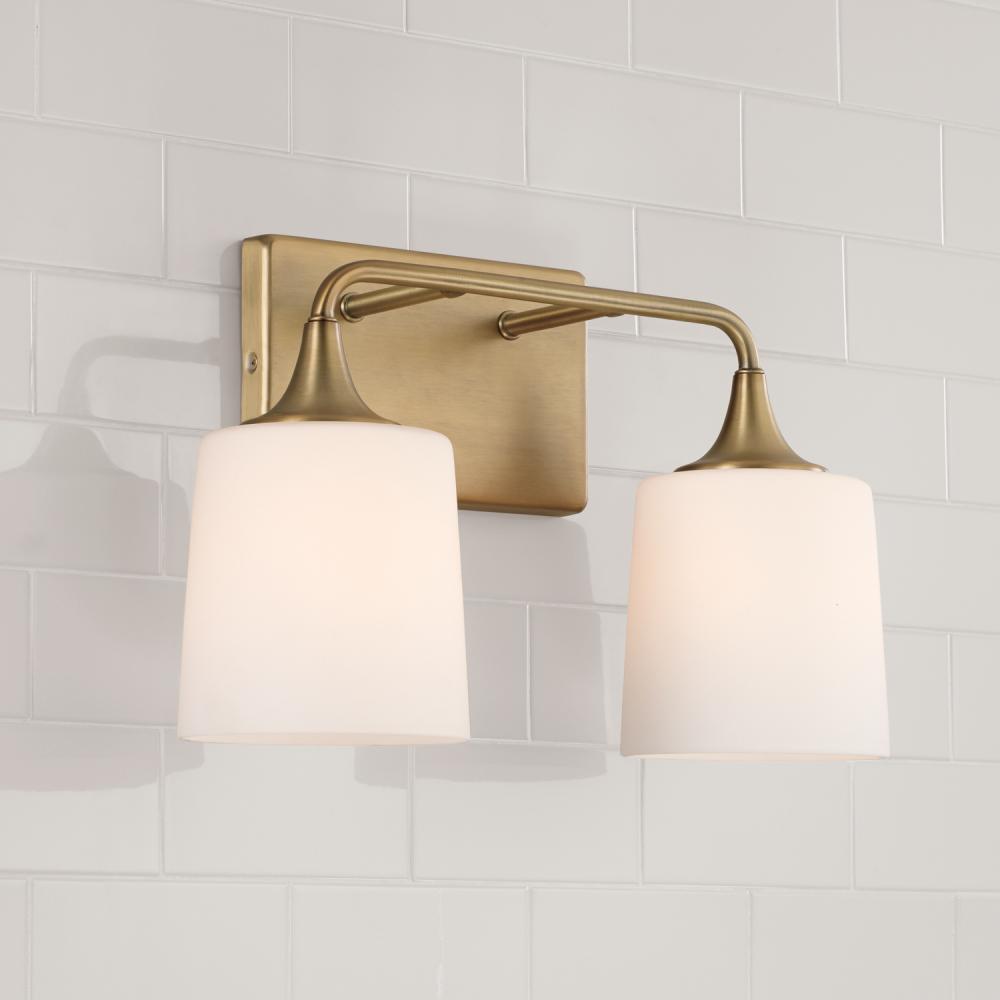 2 Light Vanity