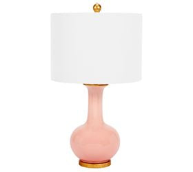 Nela Blush Ceramic Table Lamp