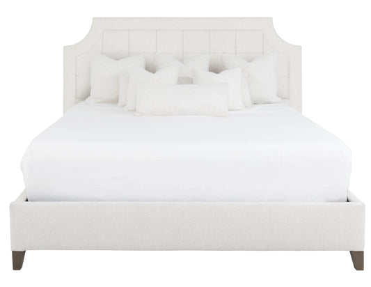 Biscuit Tufted King Upholstered Bed