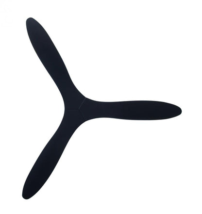 Whitehaven 56" DC Smart Wi-Fi Indoor/Outdoor Fan Black w/Black Blades (Remote Included)