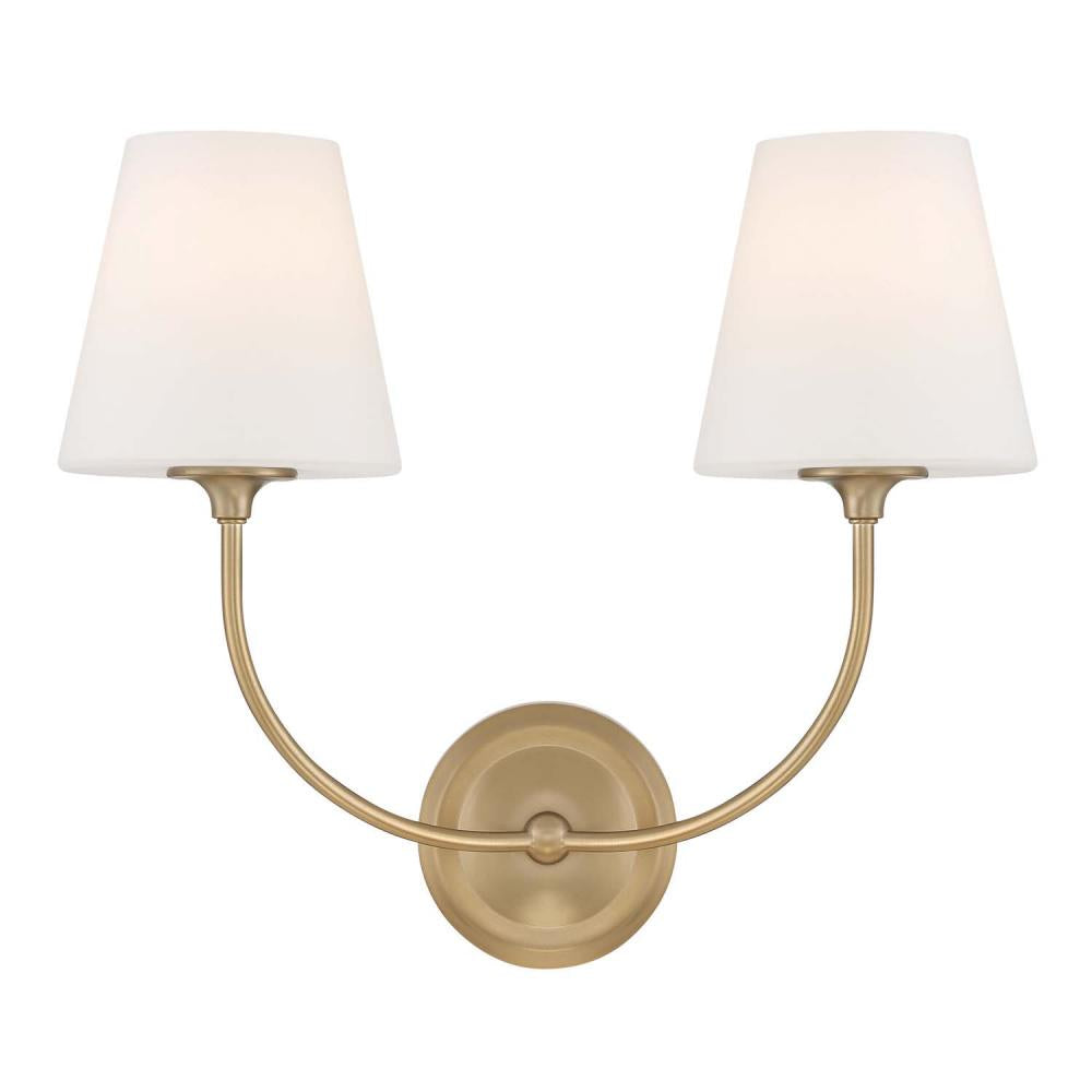 Libby Langdon Sylvan 17'' Vibrant Gold Sconce