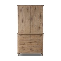 Pika Armoire-Weathered Oak