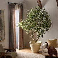 Faux Olive Tree-Wide