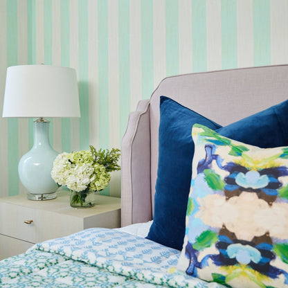 Cobalt Blue Solid Velvet Pillow