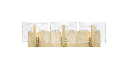 Golden Lighting Aenon 3-light Vanity in Brushed Champagne Brass