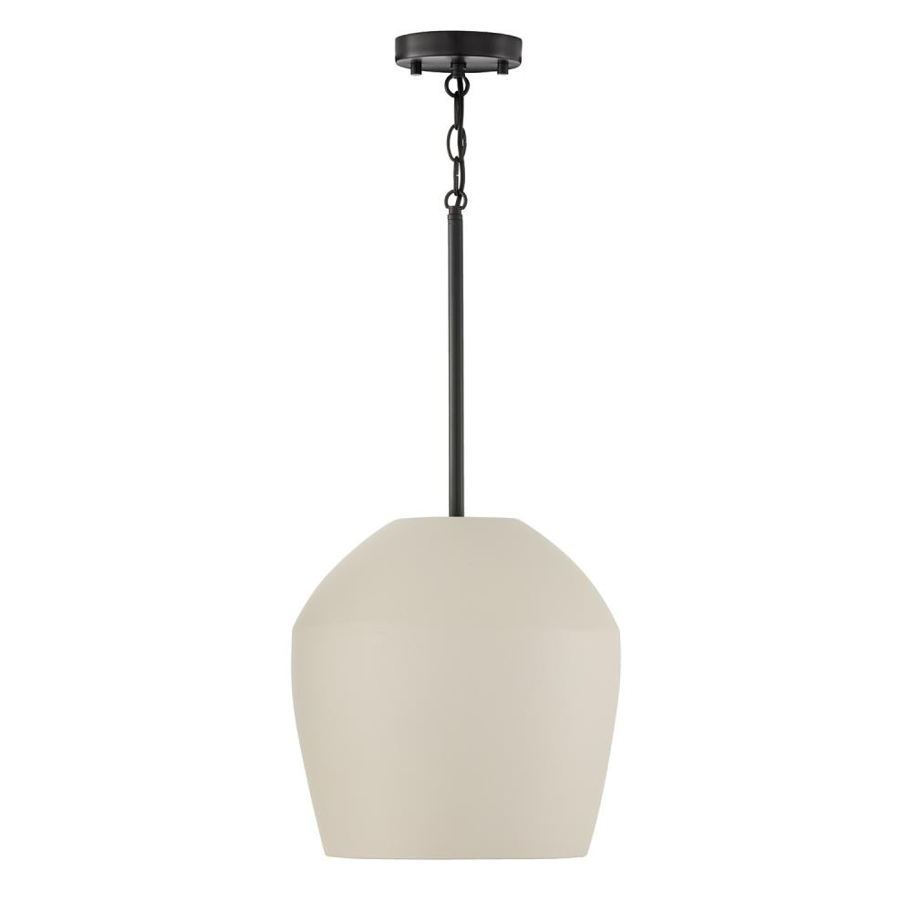 1 LIGHT TERRACOTTA PENDANT