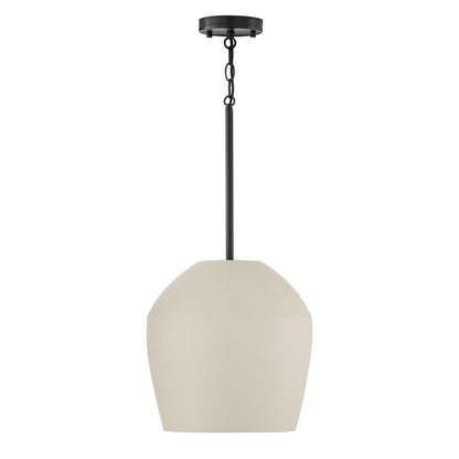 1 LIGHT TERRACOTTA PENDANT