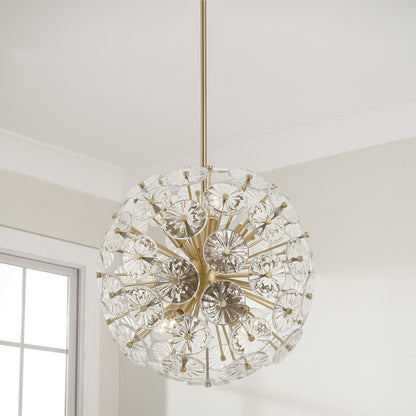 8 LIGHT STARBURST PENDANT