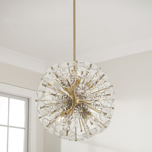 8 LIGHT STARBURST PENDANT
