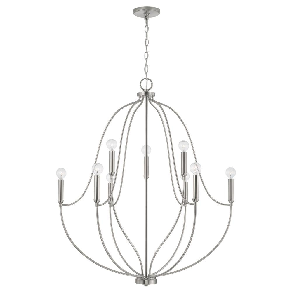 9 LIGHT CHANDELIER