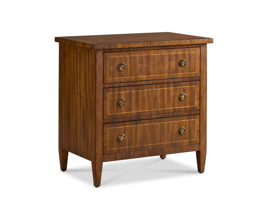 Hamilton Three Drawer Nightstand