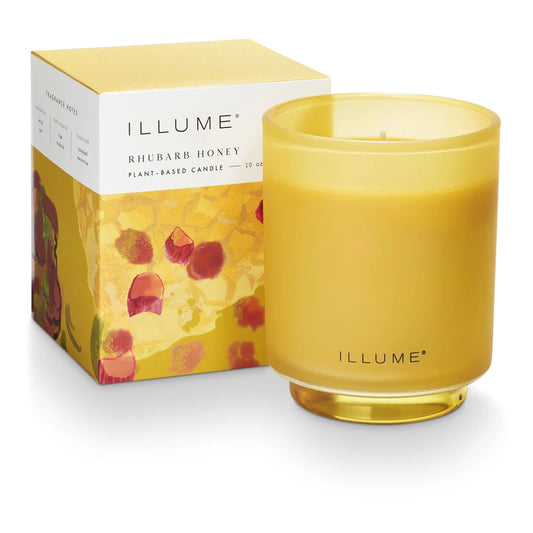 Rhubarb Honey Refillable Boxed Candle