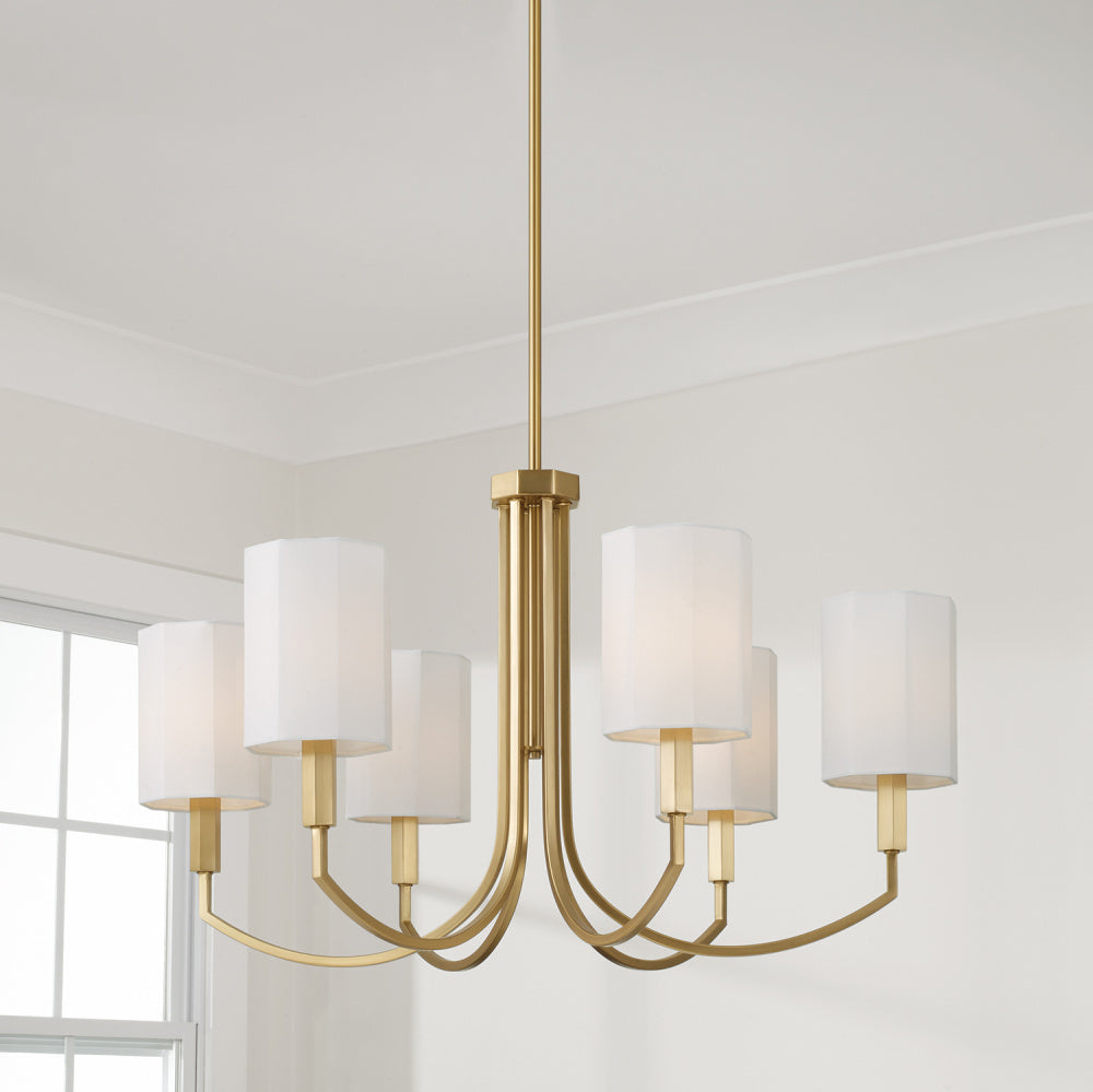 6 Light Chandelier