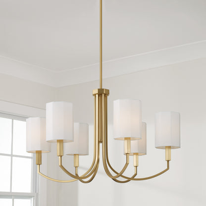 6 Light Chandelier