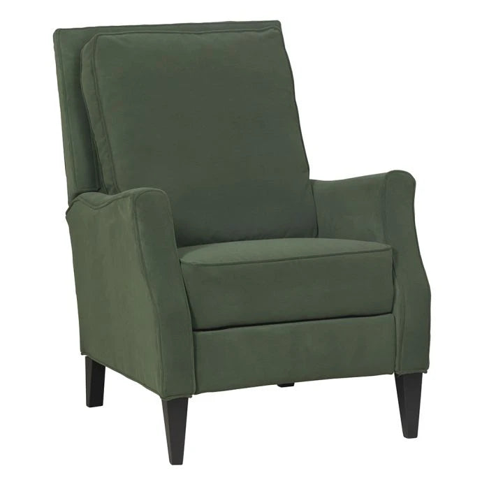Zinc Plaid Recliner