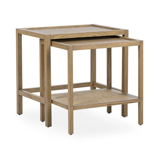 Devin Solid Wood Nesting Accent Tables